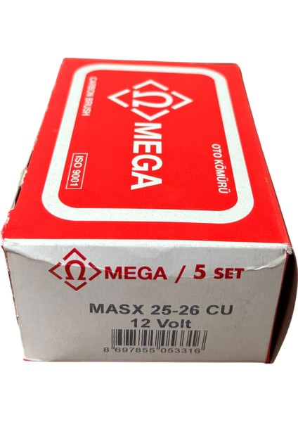 Masx 25-26 Cu Marş Kömürü Mako Tip 5 Adet Fiyatı