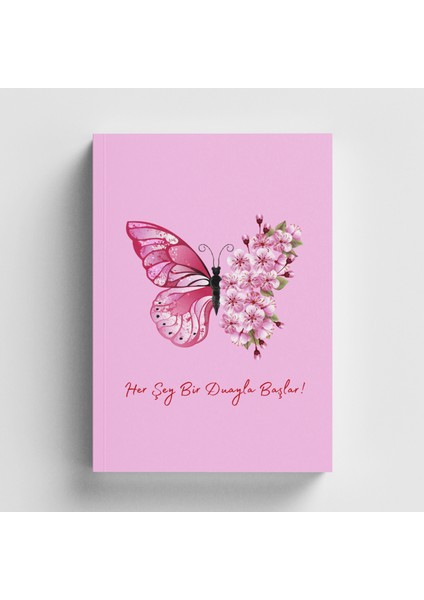 Her Şey Bir Duayla Başlar Islami Defter (Ayet-Hadisli)