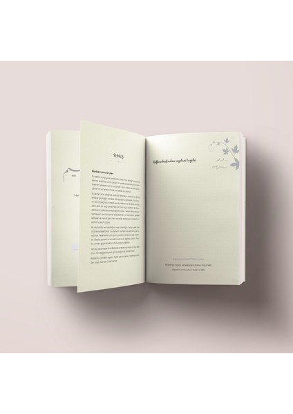 Kolaj Serisi 6 - Muhabbet Islami Defter (Ayet-Hadisli)