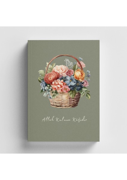 Allah Kuluna Kafidir Islami Defter (Ayet-Hadisli)