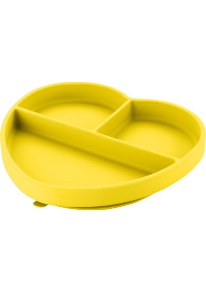 Vakumlu Silikon Mama Tabağı Sunrise Sarı