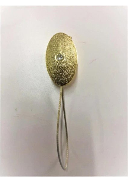 Mıknatıslı Perde Tutacağı - Oval Tek Taş Gümüş 4 Adet fiyatları