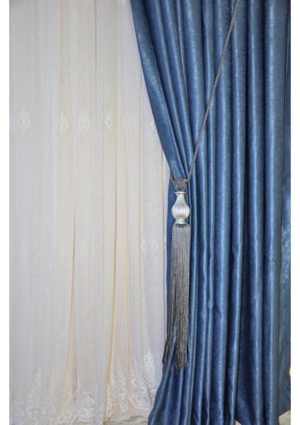 Fon Perde Tavan Bağlama Püsküllü Braçol Kornişe Takmatik Ipli Tavan Perde Aksesuar Füme fırsatları