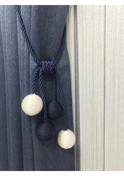 Modern Sarım 4 Toplu Braçol Kornişe Takmatik Ipli Tavan Perde Aksesuarı 1 Adet