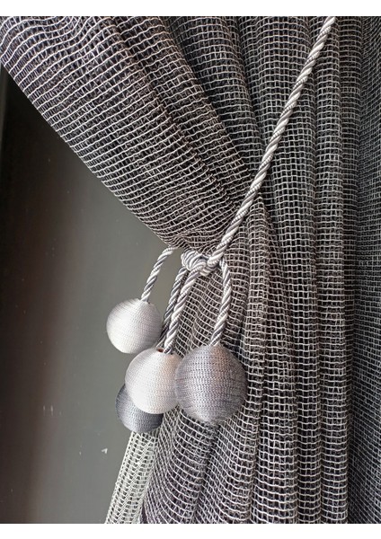 4 Toplu Braçol Kornişe Takmalı Perde Aksesuarı modelleri