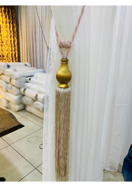 Lüx Fon Veya Tül Perde Bağlama Aparatı Kornişe Takmatik Tek Adet Ipli Tavan Perde Aksesuarı fiyatları