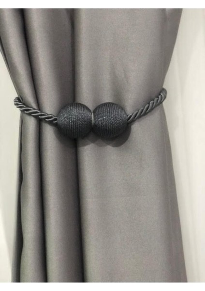 Mıknatıslı Perde Toplama Aparatı Füme Braçol - Perde Aksesuarı