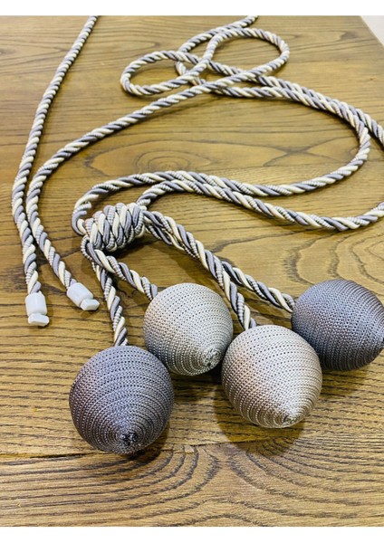 Modern Sarım 4 Toplu Braçol Kornişe Takmatik Ipli Tavan Perde Aksesuarı Gold Krem modelleri