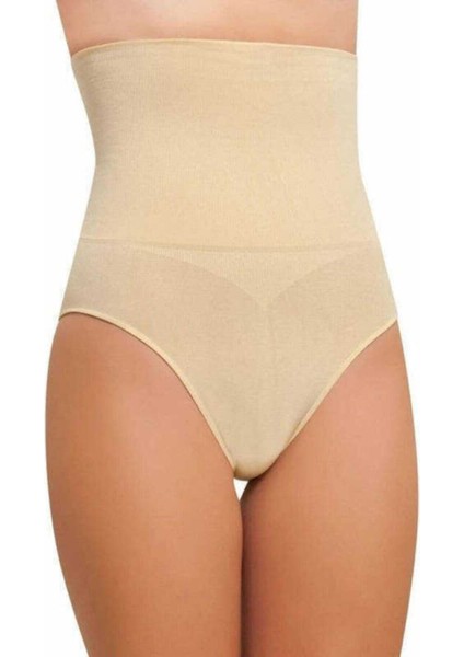 Kadın Ten Toparlayıcı Slip Bel Korse 2465