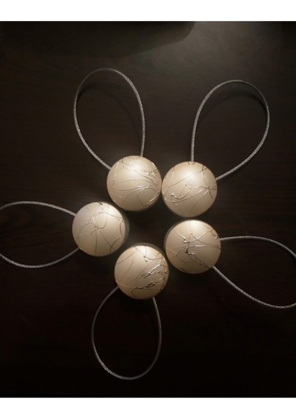 Mıknatıslı Perde Mandalı (Perde Toplama) 5 Adet