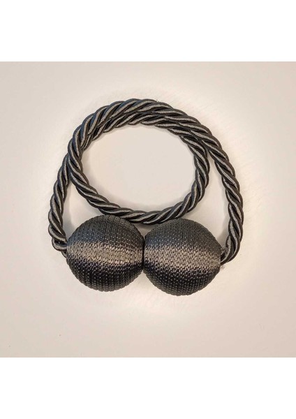 Mıknatıslı Perde Bağlama Aparat Aksesuarı 105 Koyu Gri