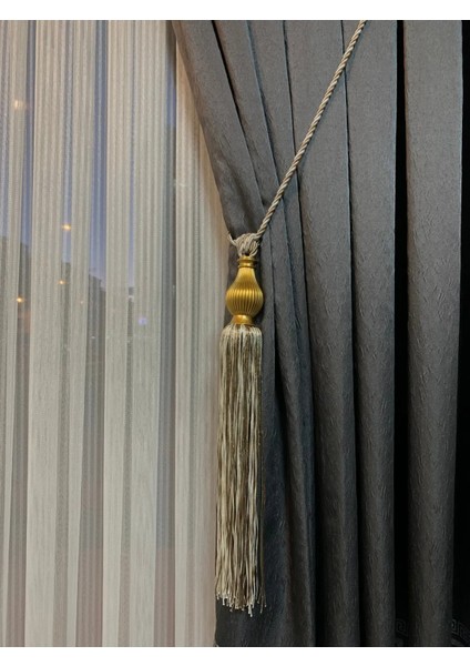 Perde Sarkıt Perde Toplama Orta Süs Püsküllü Aksesuar