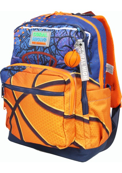Ch 23776 Basketbol - 3' Lü Okul Çantası Seti - Sırt ve Beslenme Çantası + Kalemlik modelleri
