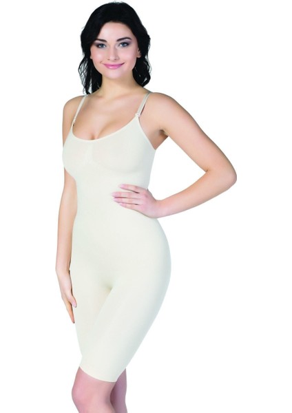 Kadın Ten Tam Boy Korse