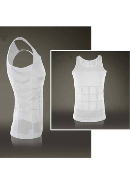 Karın Toparlayıcı Bel ve Göğüs Toplayıcı Slim Fit Erkek Korse Atlet modelleri