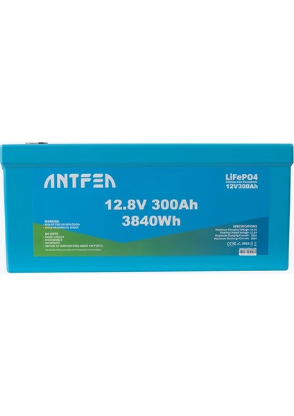 12.8V 300AH Abs Lityum Akü Akıllı Ekran Lifepo4