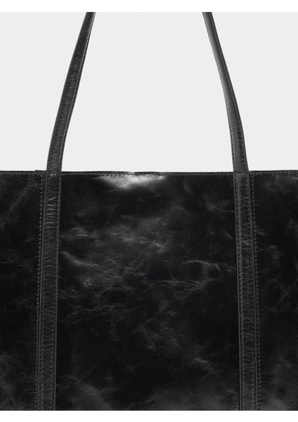 Zımba Detaylı Süet Deri Shopper Çanta indirimleri