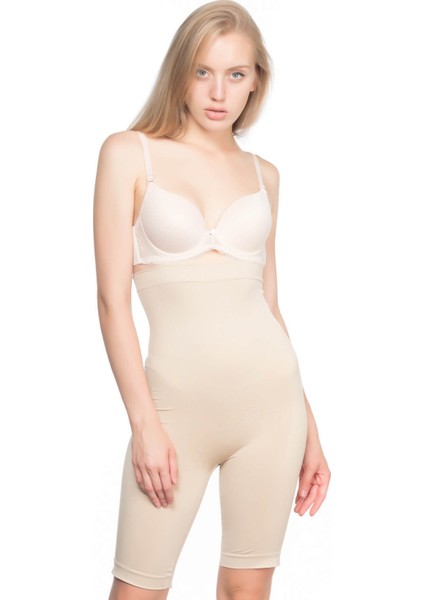 Momslab Kadın Seamless Uzun Paçalı Korse