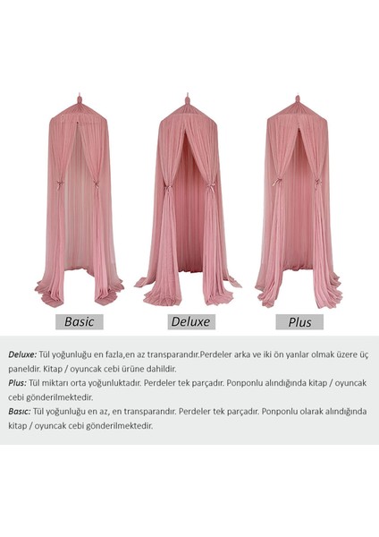 Tül Cibinlik Basic Pink fırsatları