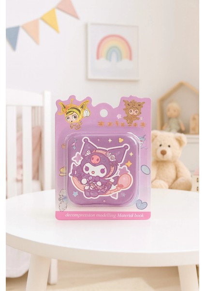 Kuromi Not Defteri Zincirli Anahtarlık Hediyelik Defter Puf Kapak