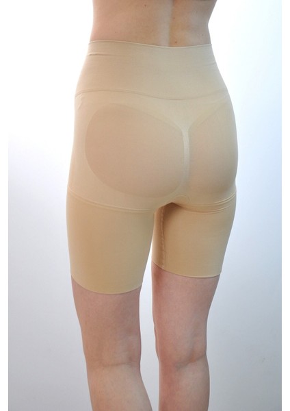 Kalça Kaldırıcı Popo Destekli Yüksek Bel Dikişsiz Seamless Ten Korse Tayt