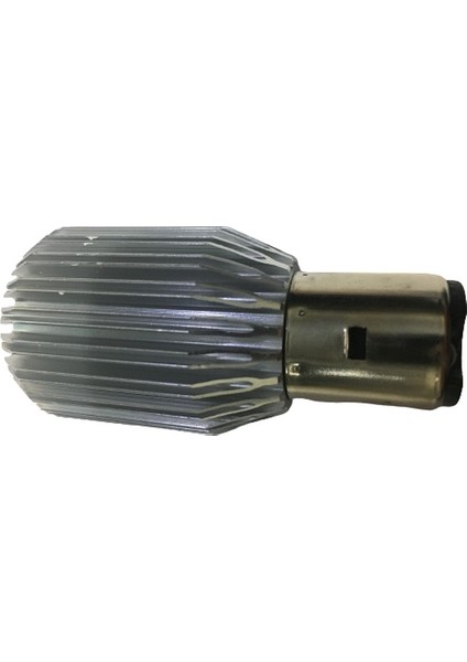 Motosiklet BA20D Dc 12-60 V 12 W 6500K Cob LED Uzun / Kısa Işık Far Ampul Beyaz (Bosch Tipi) fiyatları