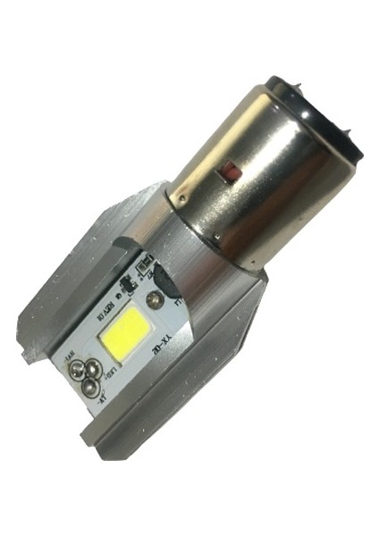 Motosiklet BA20D Dc 12-60 V 12 W 6500K Cob LED Uzun / Kısa Işık Far Ampul Beyaz (Bosch Tipi) indirimleri