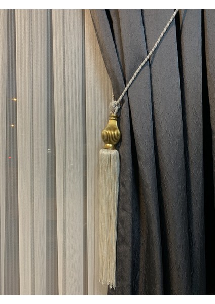 Perde Sarkıt Perde Toplama Orta Süs Püsküllü Aksesuar