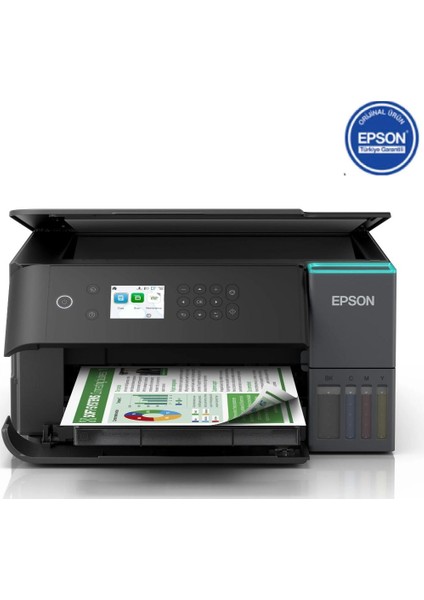 Ecotank L6360 Wi-Fi+Tarayıcı+Fotokopi+Dubleks Çok Fonksiyonlu Tanklı Yazıcı C11CL42402