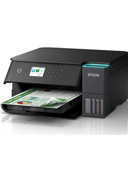 Ecotank L6360 Wi-Fi+Tarayıcı+Fotokopi+Dubleks Çok Fonksiyonlu Tanklı Yazıcı C11CL42402 modelleri