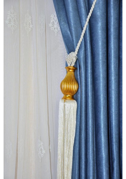 Fon Perde Tavan Bağlama Püsküllü Braçol Kornişe Takmatik Ipli Tavan Perde Aksesuar Kemik fırsatları