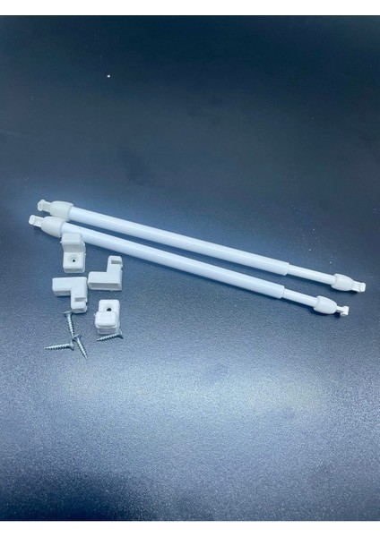 Beyaz Briz Perde Çubuğu (Kelebek Perde Çubuğu) 70-90CM fiyatları