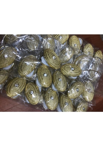 Mıknatıslı Perde Tokası 6 Adet Gold fiyatları