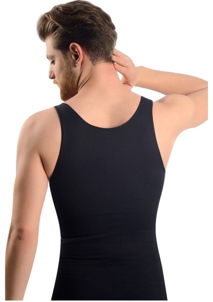 Erkek Siyah Dikişsiz Vücut Toparlayıcı Dikişsiz Korse fiyatları