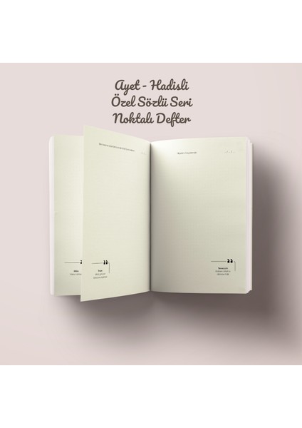 Kolaj Serisi 11 - Kalbin Inceliği Islami Defter (Ayet-Hadisli) fiyatları