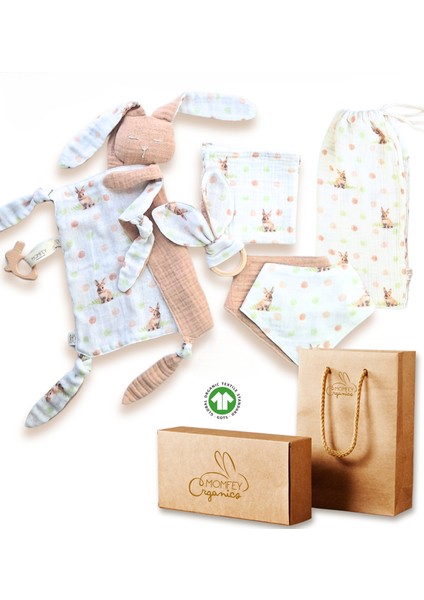 Tuli Dots Harikalar Diyarında Baby Shower Müslin Bebek Hediye Seti fiyatları