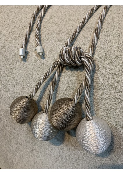 Modern Sarım 4 Toplu Braçol Kornişe Takmatik Ipli Tavan Perde Aksesuarı fiyatları