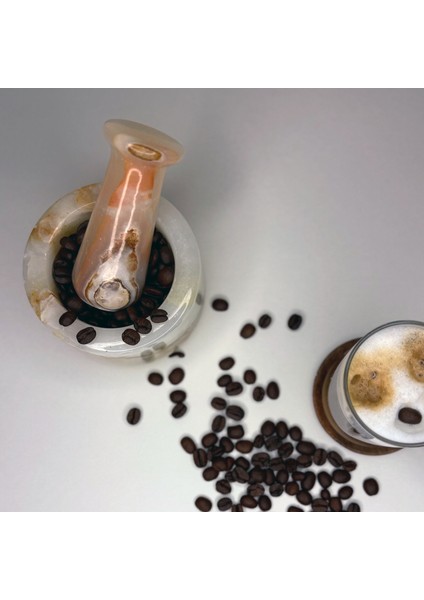 Doğal Mermer Havan-El Işçiliği Lüks Mutfak Aksesuarı fırsatları