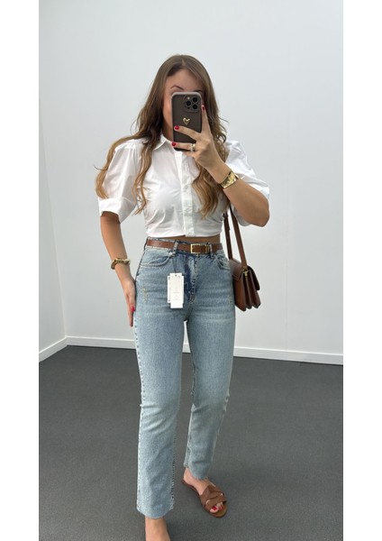 Juliet Açık Tint Destroy Detaylı Yüksek Bel Slim Fit Jean fiyatları