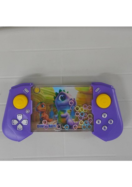 Hayvan Dinozor Oyuncak Uzay Retro Eğlence Su Oyunu Oyuncak Çocuk Mor