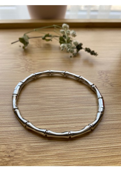 316L Çelik Gümüş Renk Kemik Bileklik modelleri