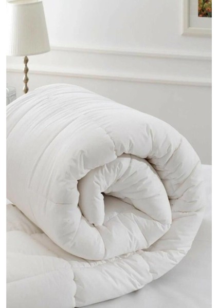 Tek Kişilik Yorgan – 100% Pamuk Kumaş, 155x215 cm, Beyaz, Yumuşak ve Nefes Alabilen Konforlu Tasarım fiyatları