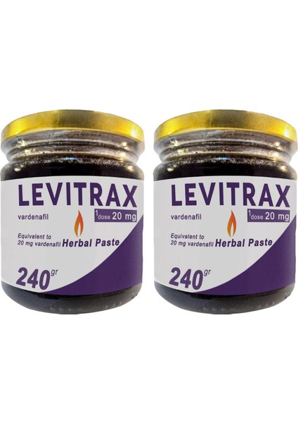 Levitrax Macun 2 Adet 240 gr Erkeklerin Performanslarına Özel
