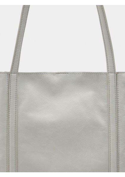 Zımba Detaylı Süet Deri Shopper Çanta indirimleri