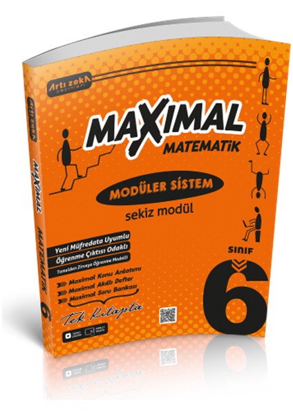 6 Sınıf Maxımal Matematik Modüler Sistem Seti (6 Modül)