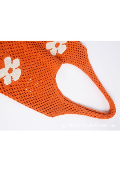 Örme Örgü Içi Boş Tek Omuzlu Tot Kadın Çantası (Yurt Dışından) modelleri