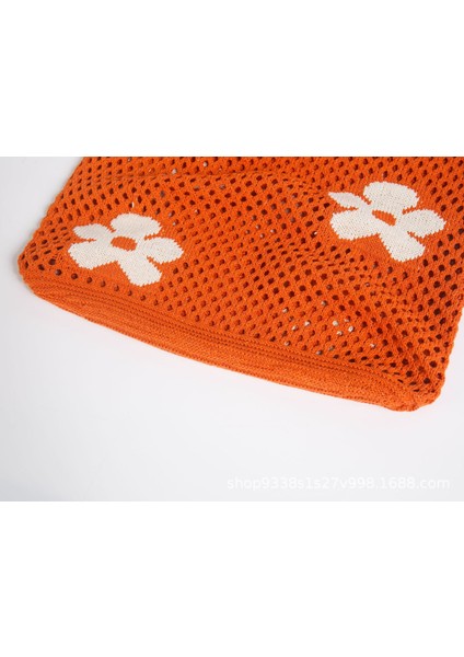 Örme Örgü Içi Boş Tek Omuzlu Tot Kadın Çantası (Yurt Dışından) indirimleri