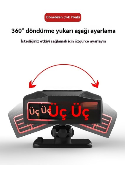 Araç Isıtma ve Soğutma Çift Kullanımlı Iç Isıtıcı (Yurt Dışından) modelleri