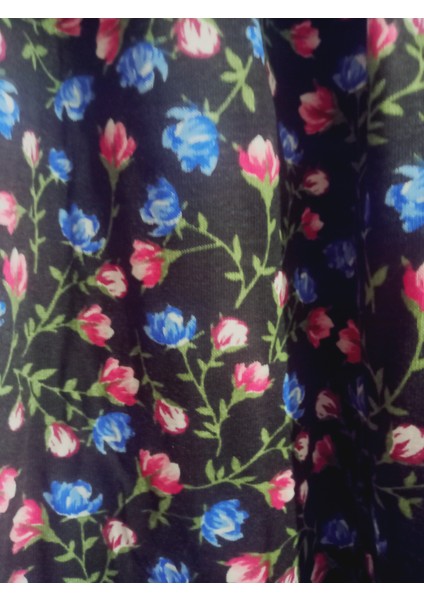 Penye Kumaş Çiçek Desenli Cepli Şalvar %100 Pamuk 38 Bedenden 100 Kiloyakadar fiyatları