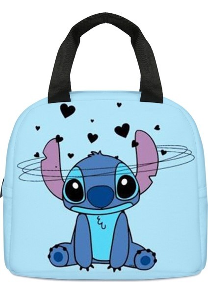 Dikiş Öğle Yemeği Çantası Oxford Kumaş Karikatür Öğle Yemeği Kutusu Yalıtım Çantası Alüminyum Folyo Piknik Çantası Taşınabilir Yemek Kabı Çantası (Yurt Dışından)